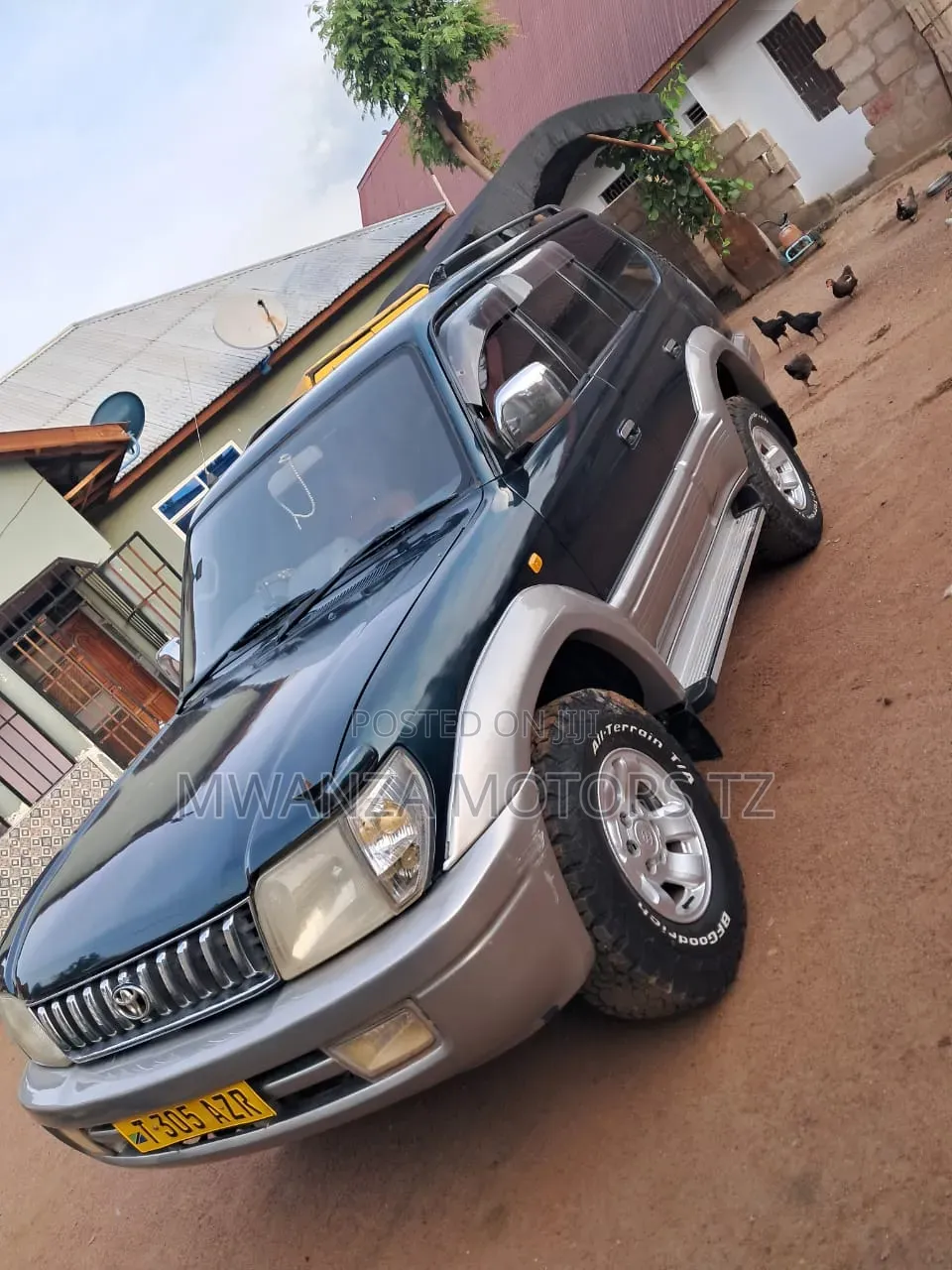 Toyota Land Cruiser Prado 1999 Gray