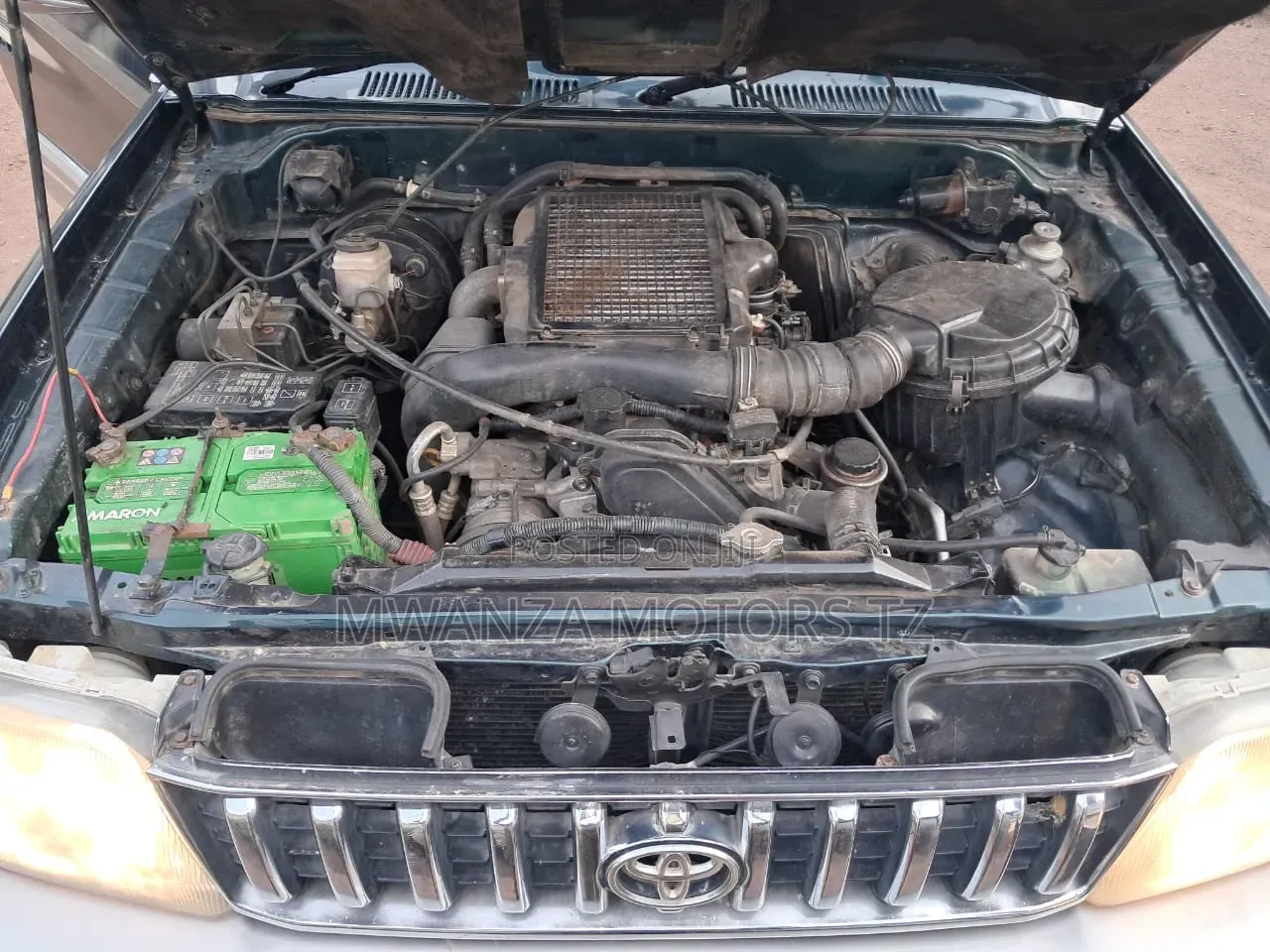 Toyota Land Cruiser Prado 1999 Gray