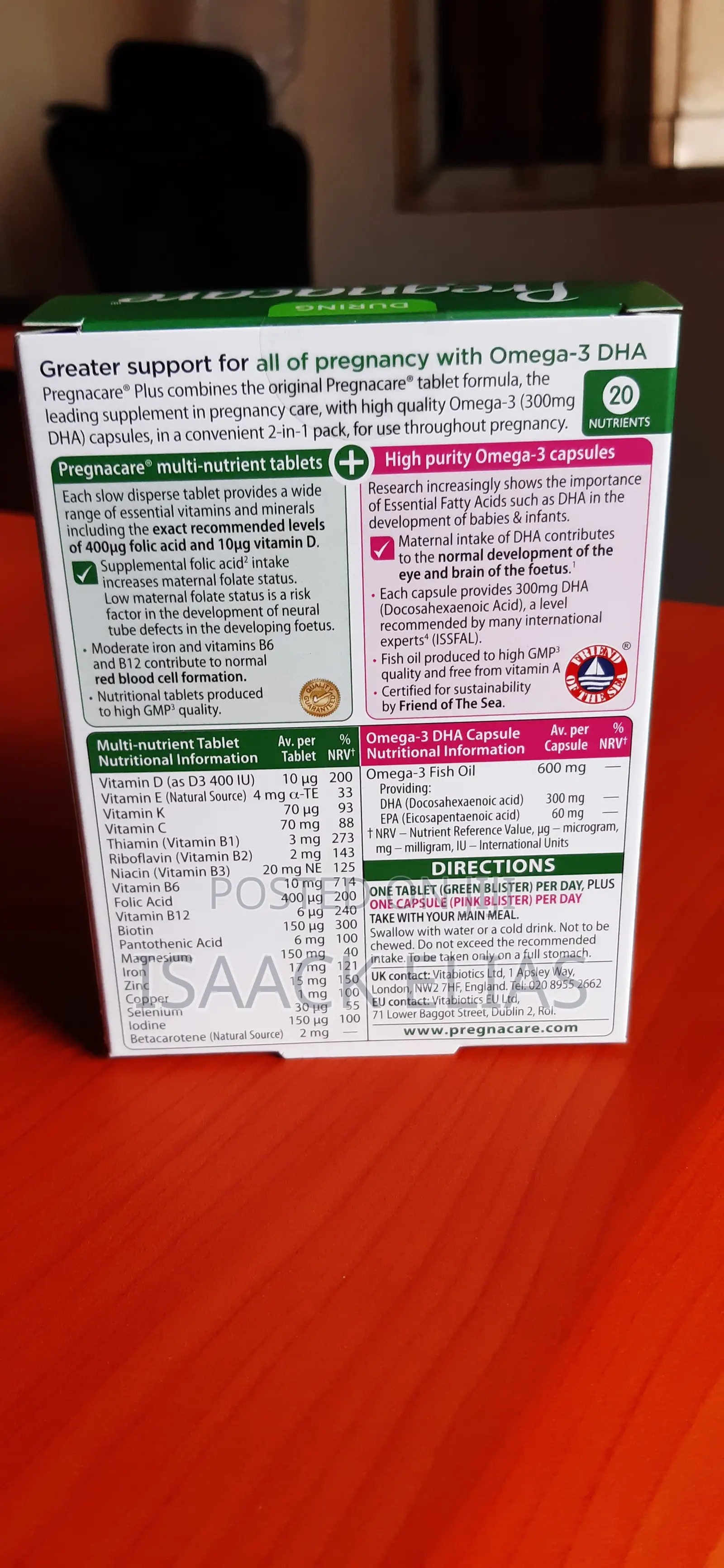 Pregnacare Plus
