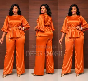 Satin Two-Piece Set