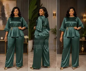 Satin Two-Piece Set