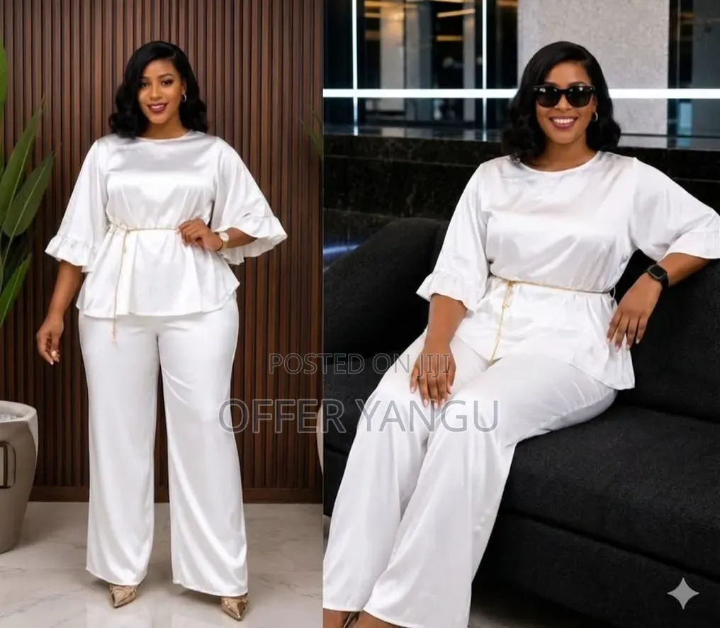 Satin Two-Piece Set
