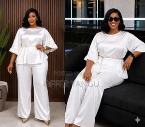Satin Two-Piece Set