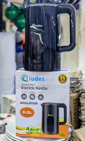 Qiudes Stainless Steel Electric Kettle