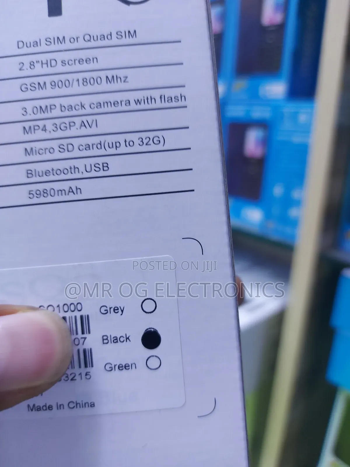 New SQ 1000 8 GB Black