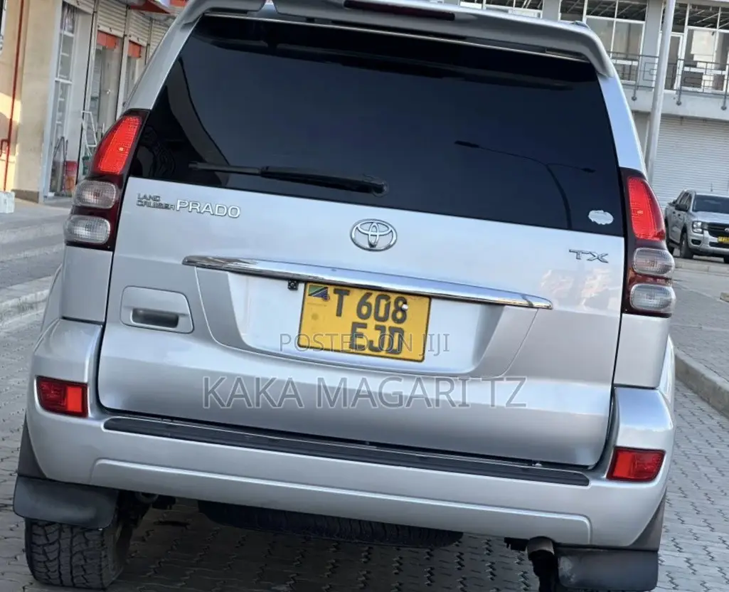 Toyota Land Cruiser Prado 2007 Silver
