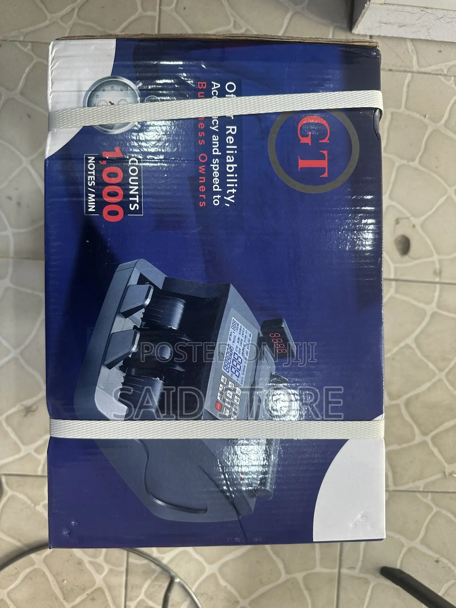 Multi Currency Discriminator Bill Counter Banknote