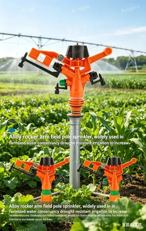 Orange Plastic Rocker Arm for Irrigation