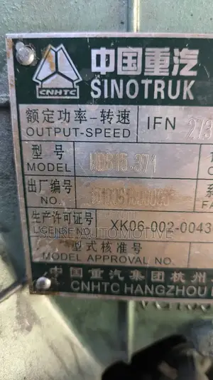 Howo Engine 371 and 375 Available With High Quality
