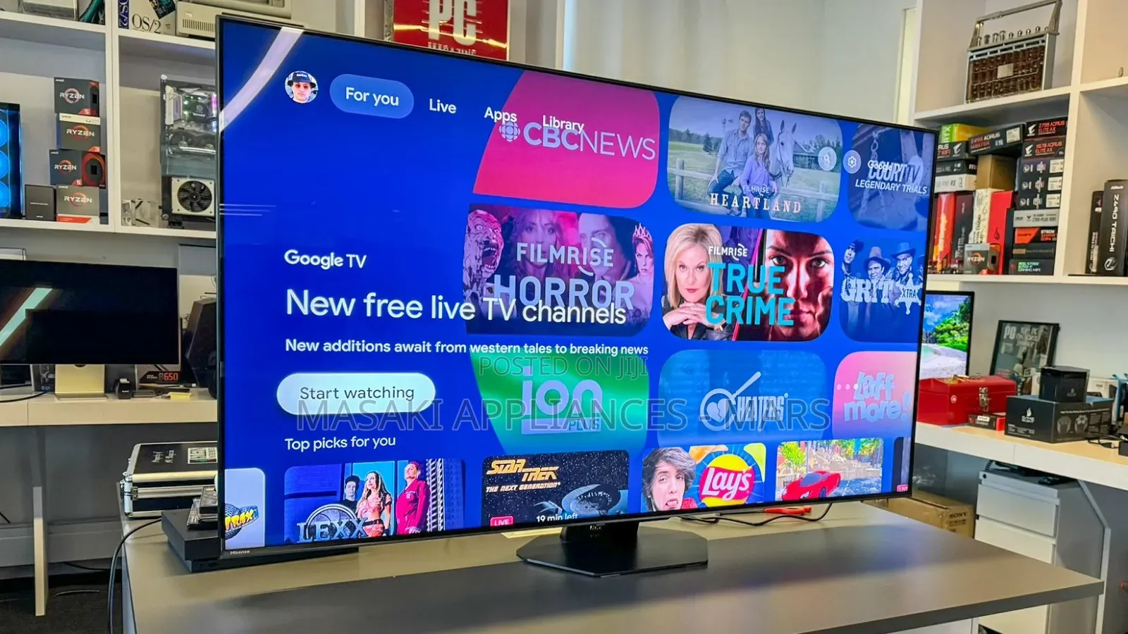 Brand New! Hisense 65" | 65u8n Mini-Led Uled Vidaa 144hz Smart Tv