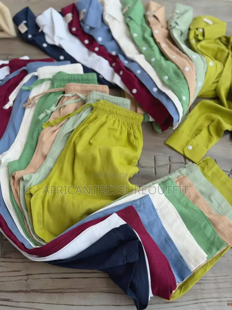 Barena Linen Long Sleeves Sets Collection Available