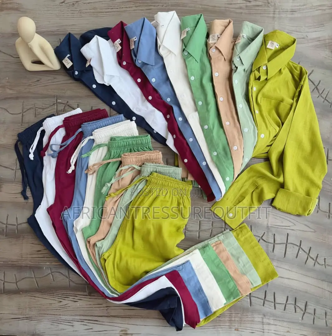 Barena Linen Long Sleeves Sets Collection Available