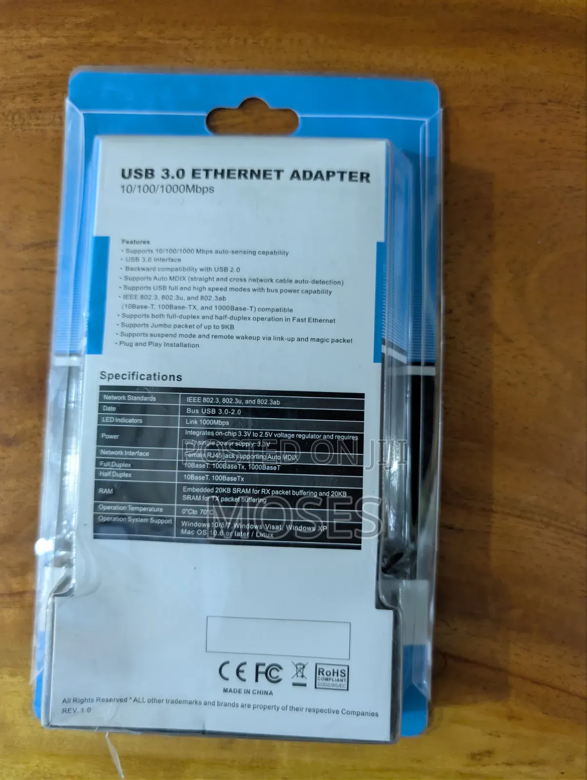 Usb 3.0 Ethernet Adapter