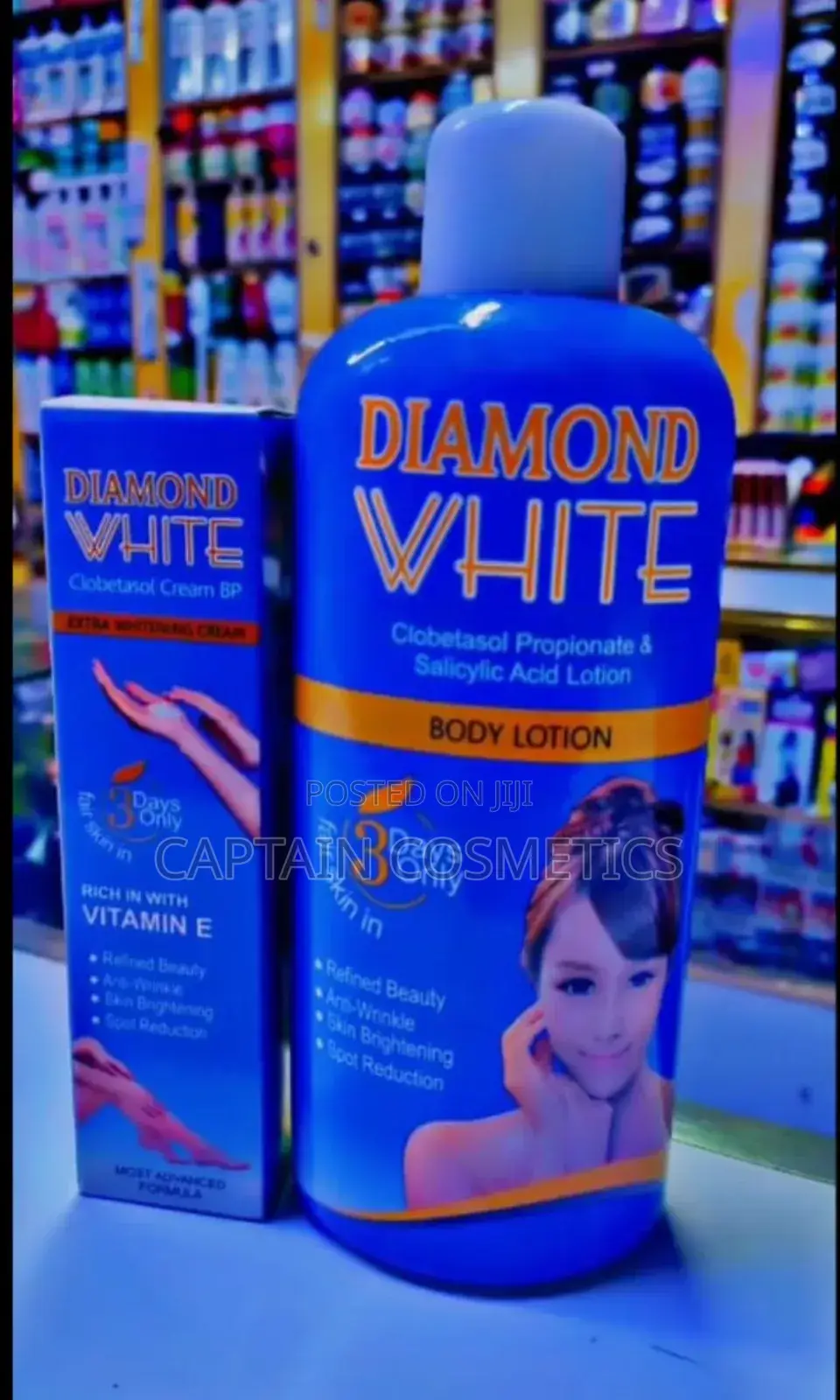 Hii Ni Diamond White Body Lotion.
