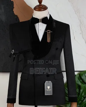Double Breasted Taxedo Suit