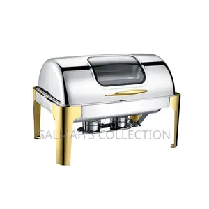 Roll Top Dish Mixer Silver Gold