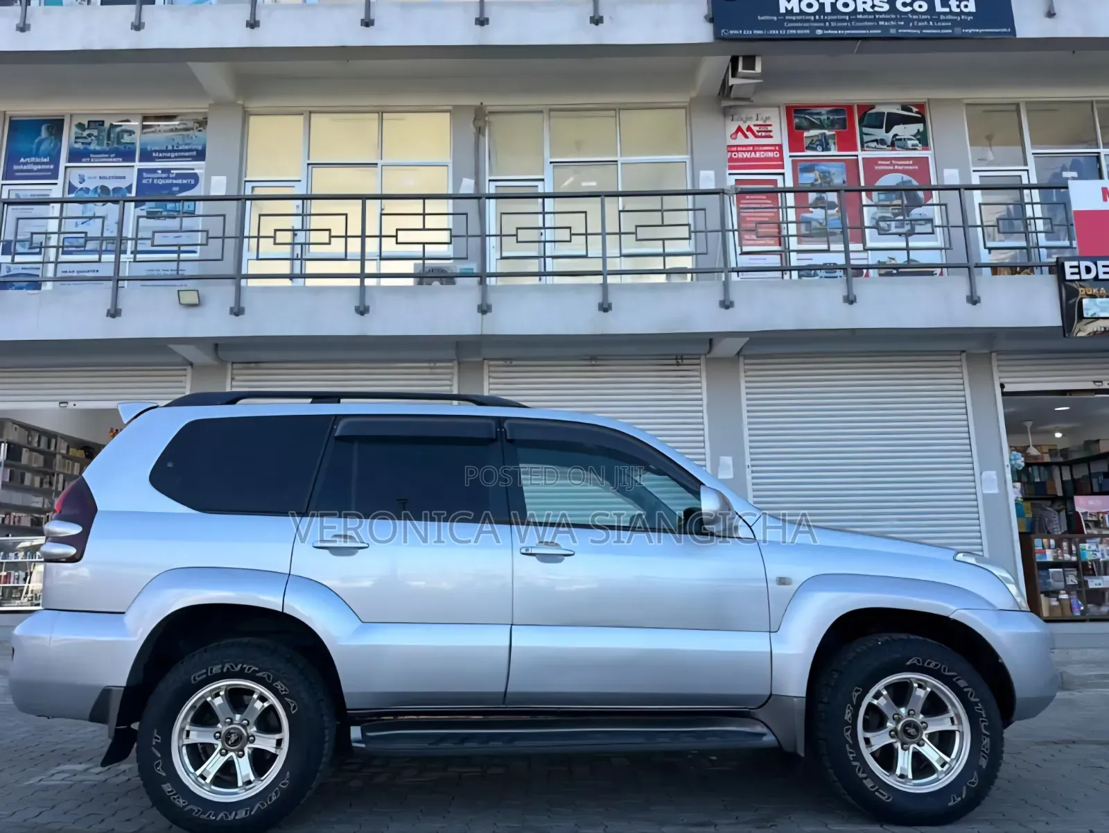 Toyota Land Cruiser Prado 2007 Silver