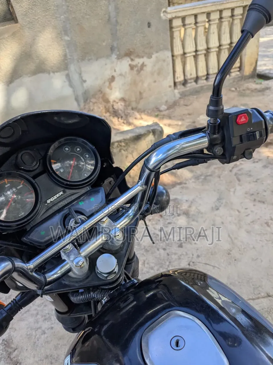 New Bajaj Boxer 125 2025 Black