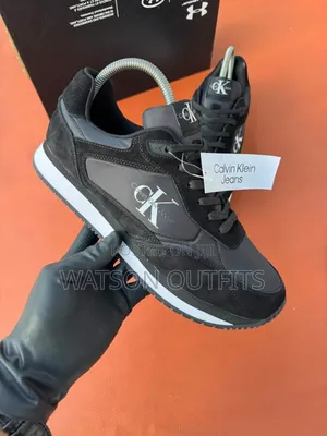 Calvin Klein Brand Men's Leather Shoes Raba Kali Very Original
