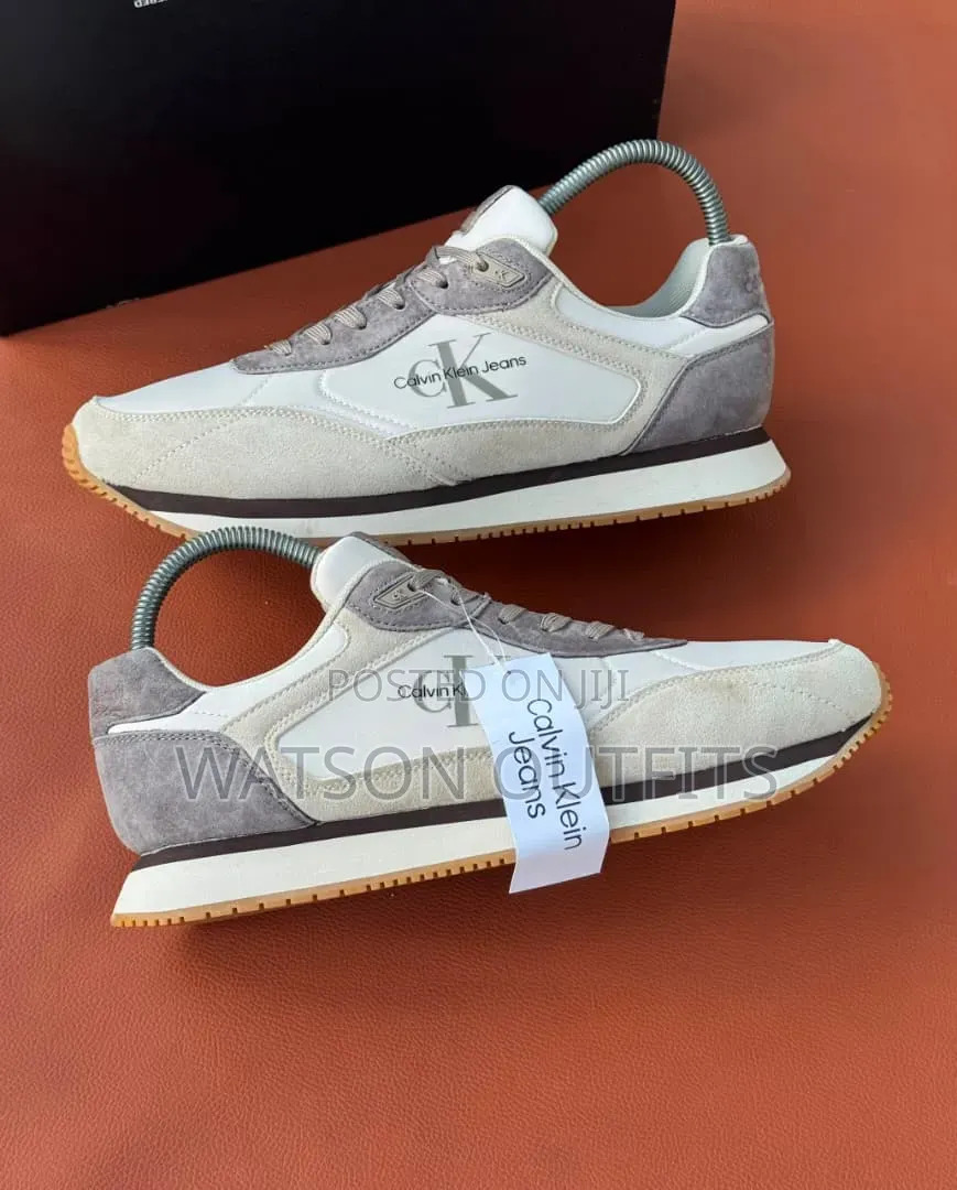 Calvin Klein Brand Men's Leather Shoes Raba Kali Very Original