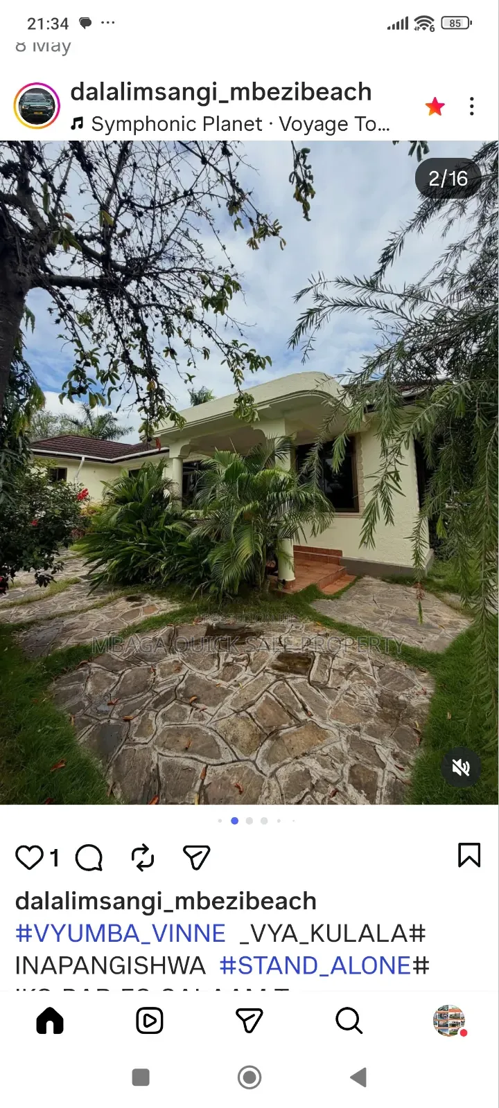 4bdrm House in Bahari Beach, Kunduchi for rent