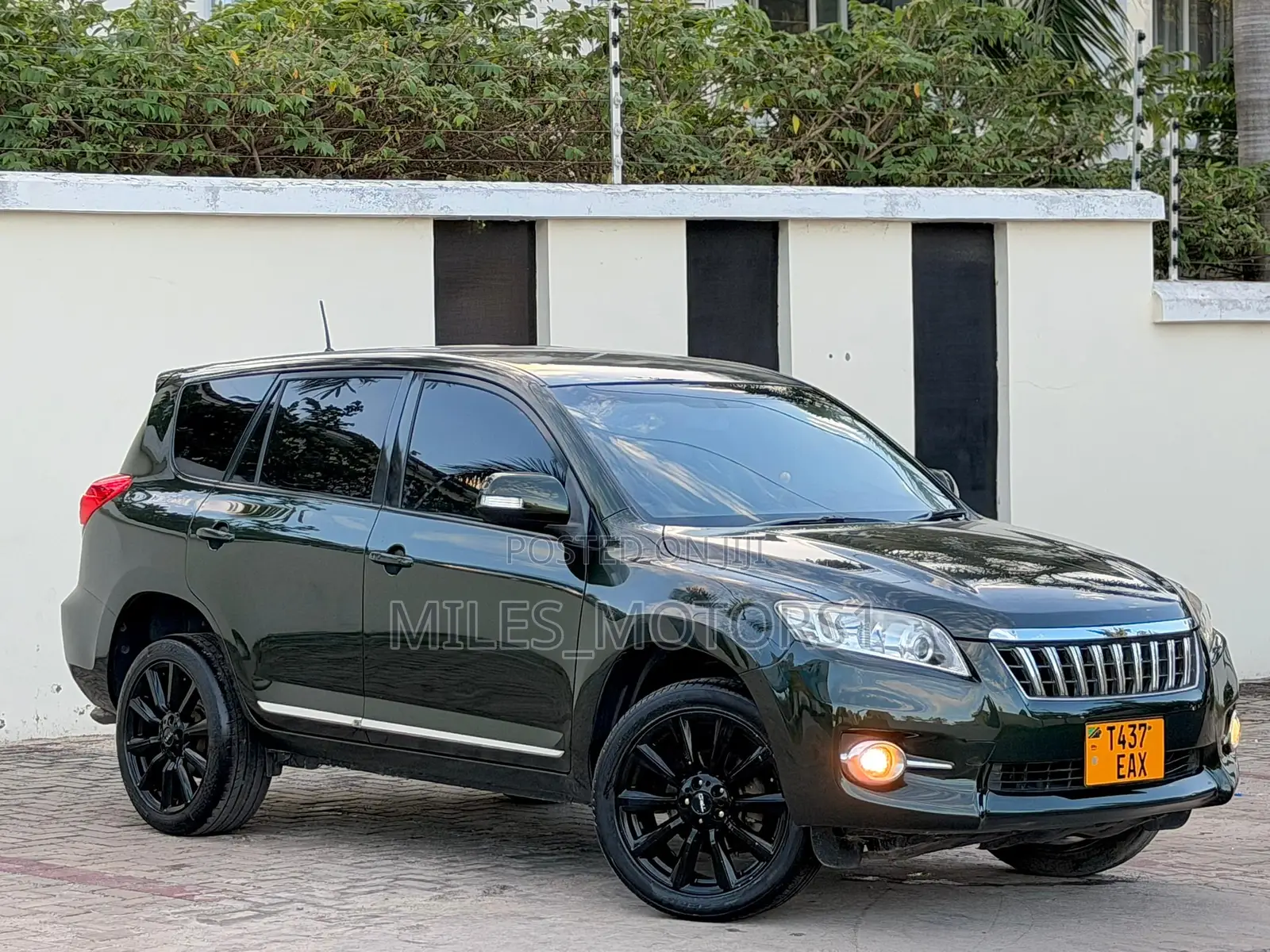 Toyota Vanguard 2010 Green