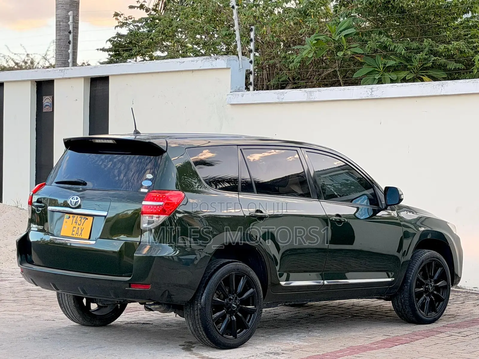 Toyota Vanguard 2010 Green