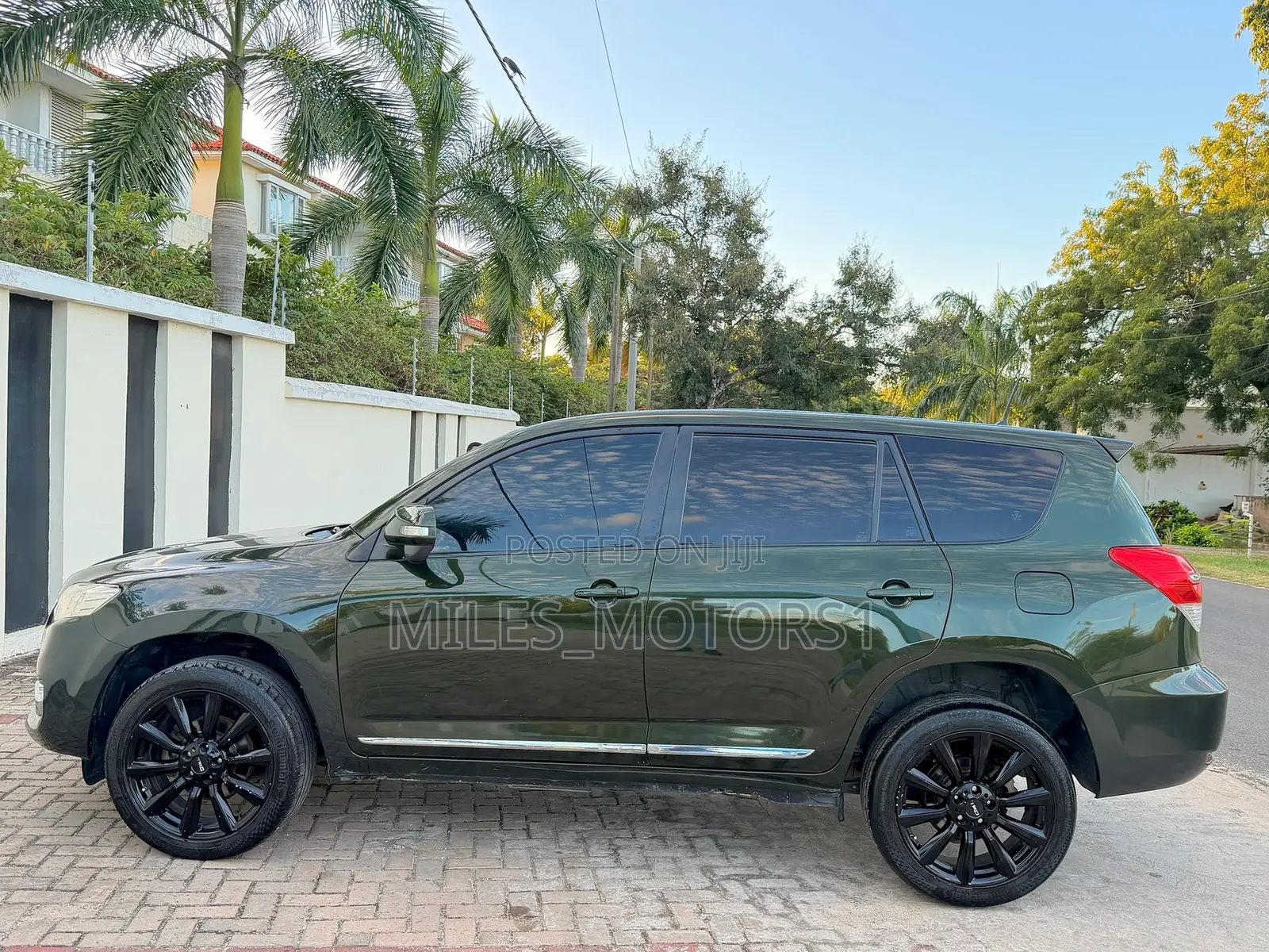 Toyota Vanguard 2010 Green