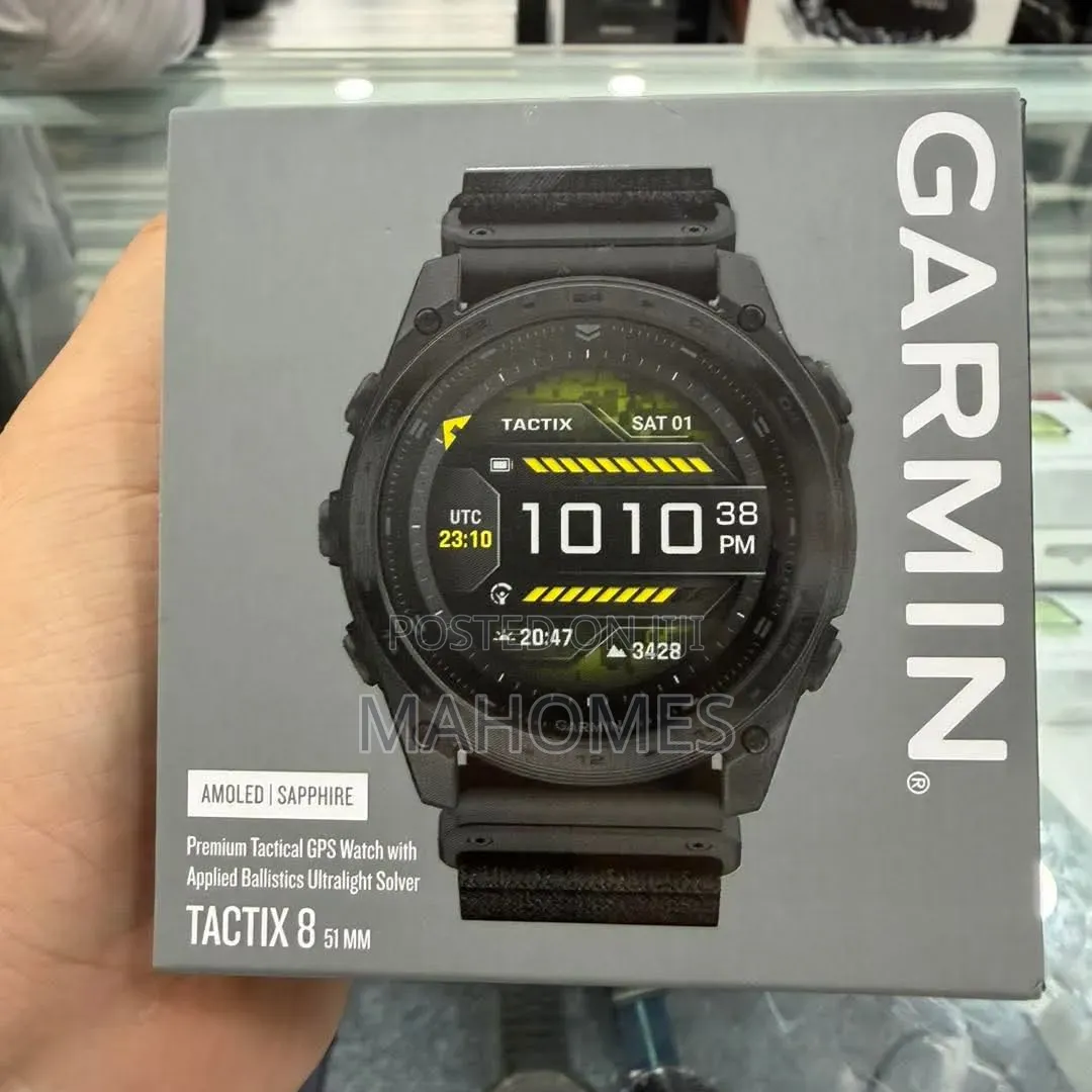 Garmin Tactix 8 Titanium Sapphire 51mm