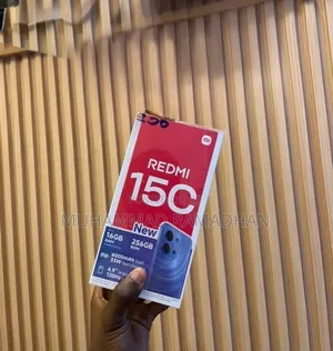 New Xiaomi Redmi 15C 4G 256 GB Black