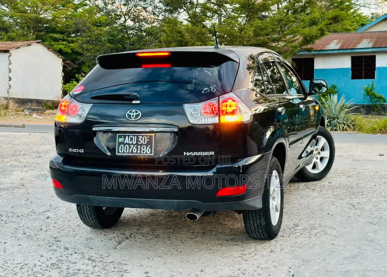 Toyota Harrier 2007 Black