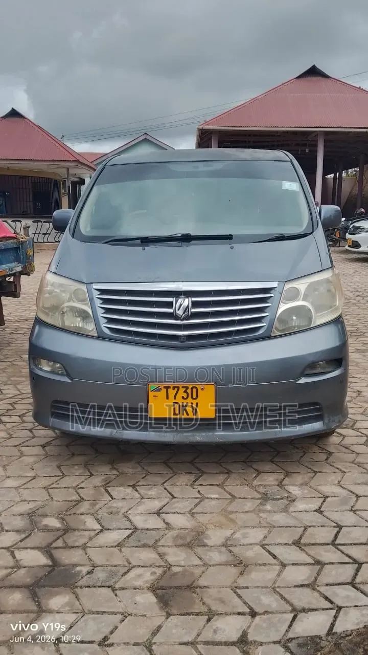 Toyota Alphard 2003 Gray