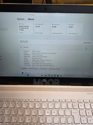 Laptop HP Envy 15 16GB Intel Core i7 SSD 256GB