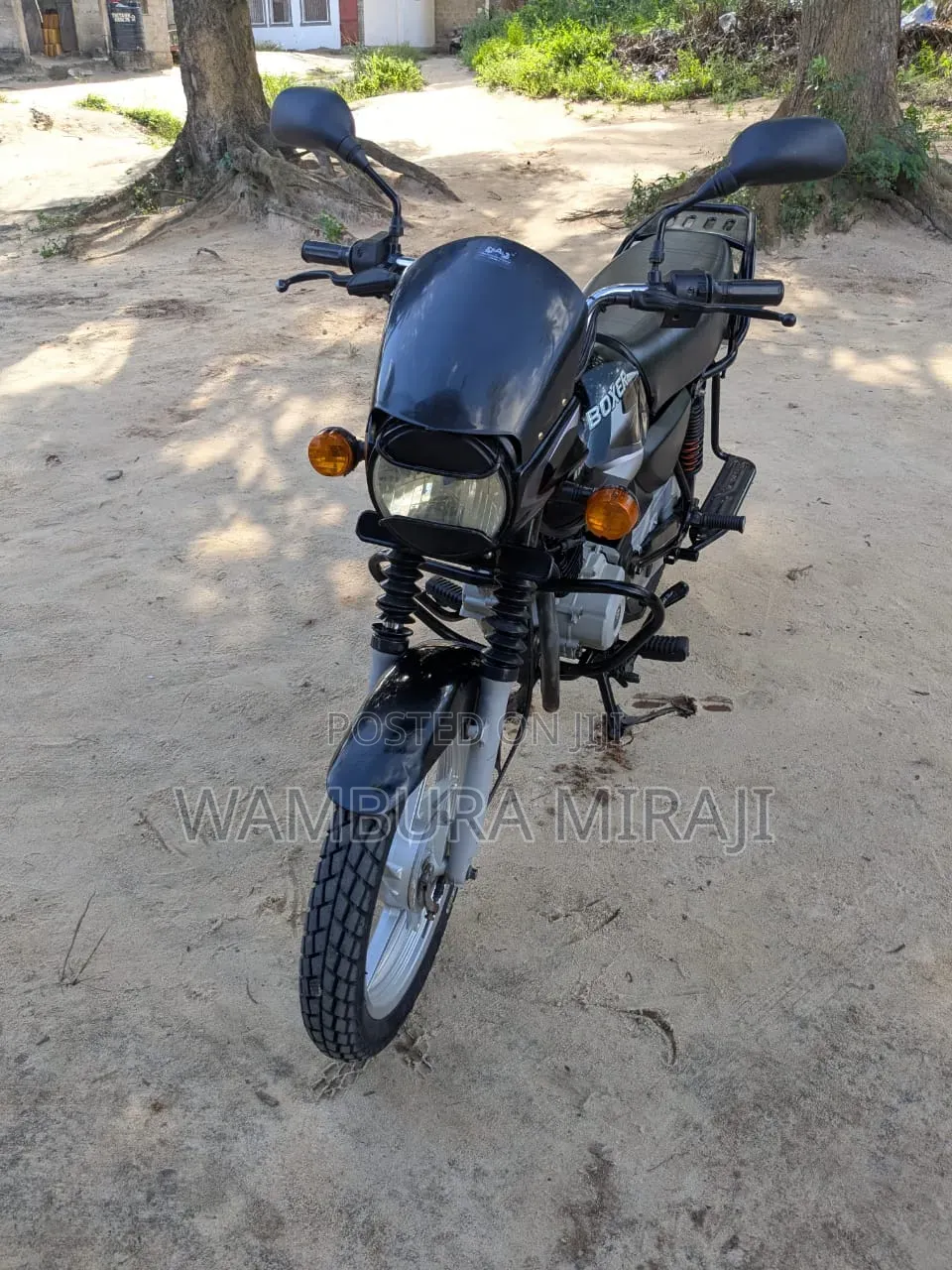 New Bajaj Boxer 125 2026 Black