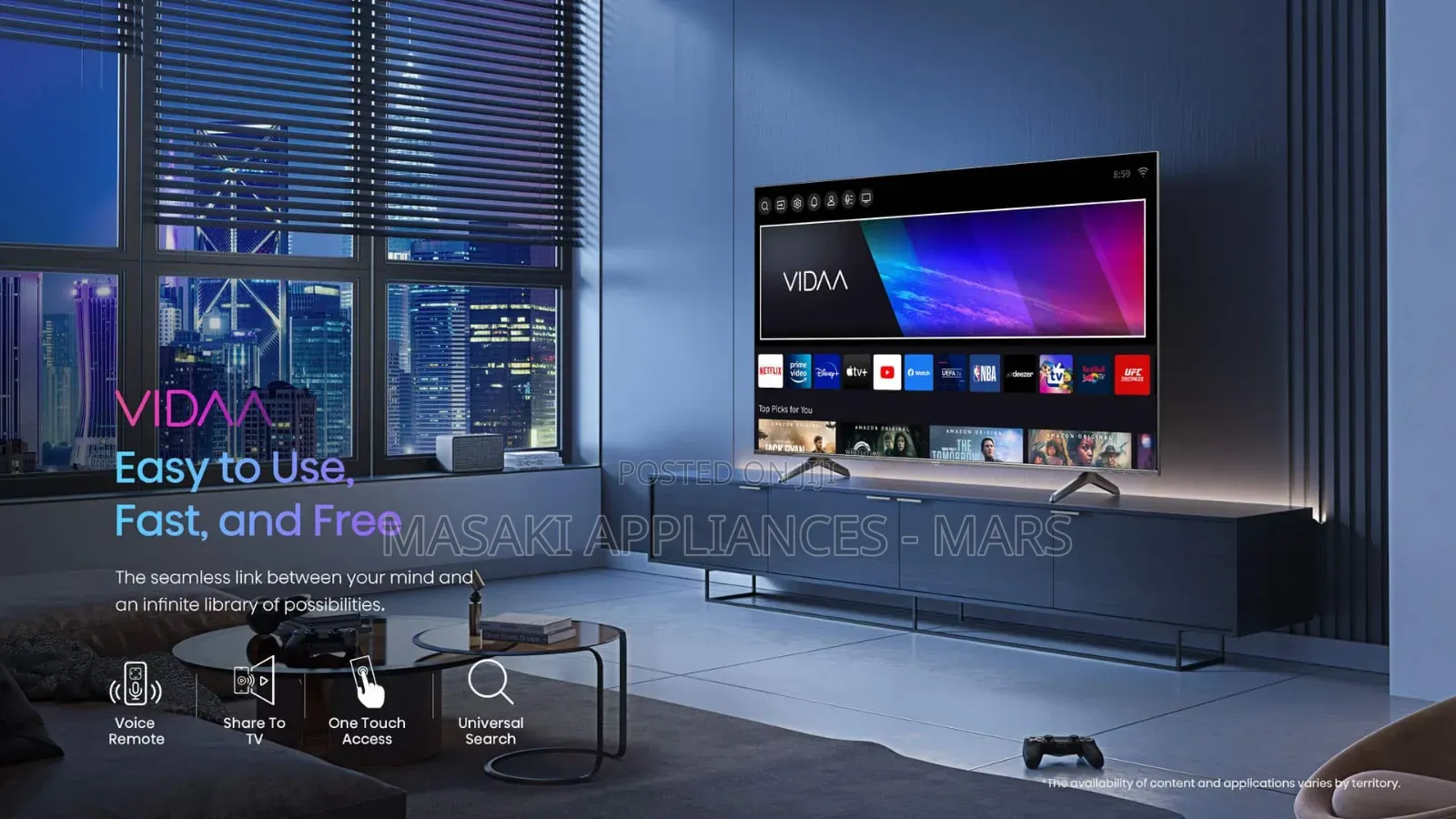 Brandnew! Hisense 75"Inch,Model 75q7n Qled Vidaa 144hz Smart Tv