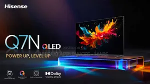 Brandnew! Hisense 75"Inch,Model 75q7n Qled Vidaa 144hz Smart Tv