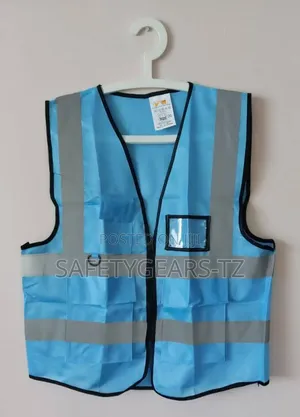 Hi Vis Reflective Executive Vest With 5 Pockets