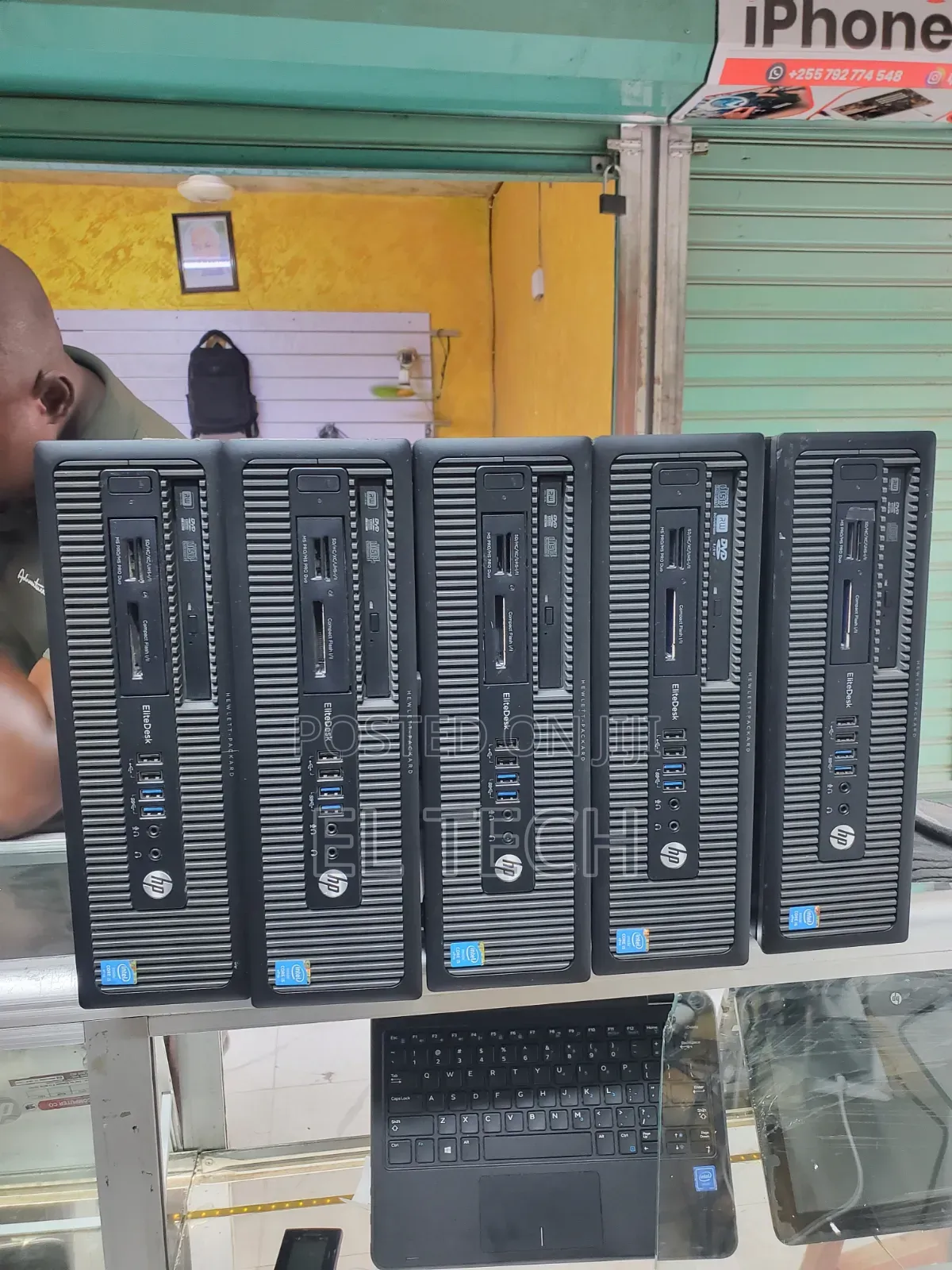 Desktop Computer HP EliteDesk 800 4GB Intel Core i5 HDD 500GB