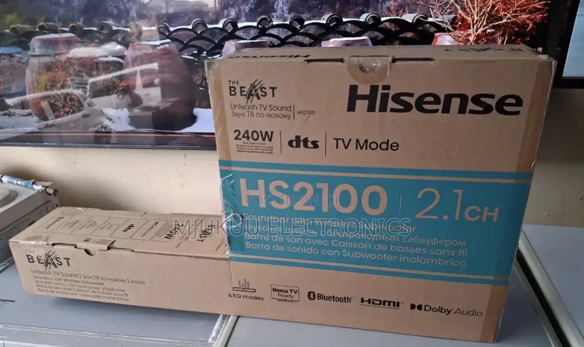 Hisense Sound Bar 2100 With 240w