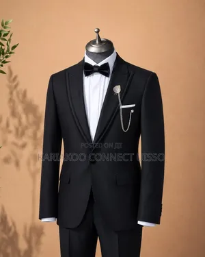Black Men's Suit 