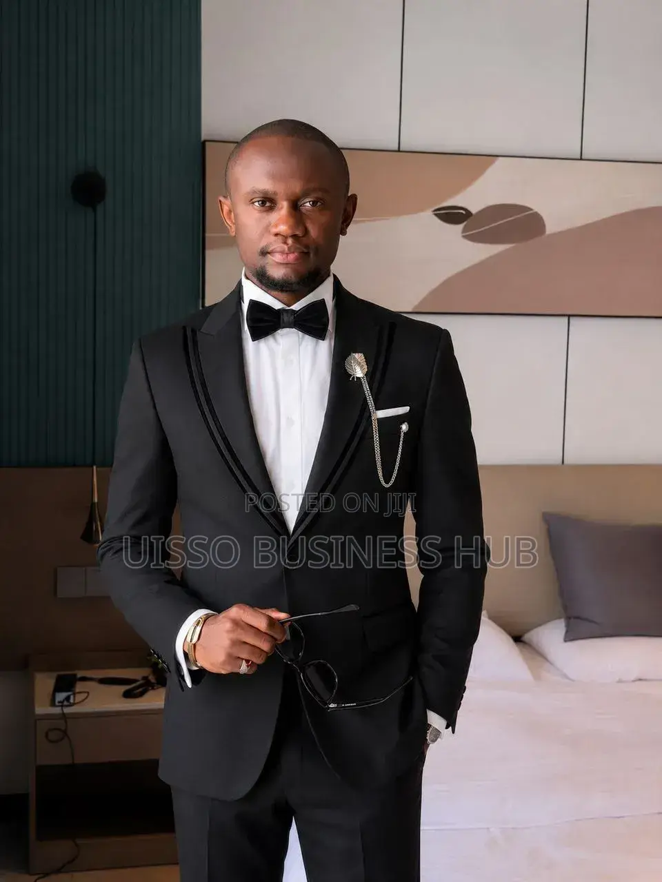 Black Men's Suit 