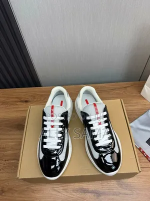 Men's Sneakers Prada Material Leather