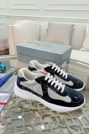 Men's Sneakers Prada Material Leather