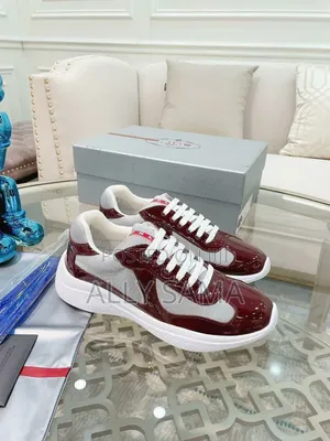 Men's Sneakers Prada Material Leather