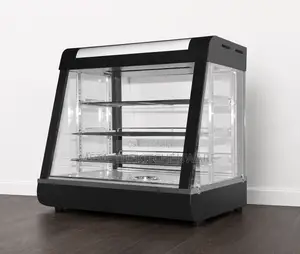 Electric Food Warmer Display Showcase 3 Tiers