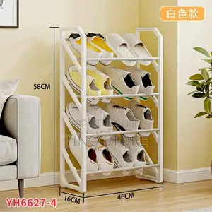Z-shaped Narrow Shoe Rack (Ngazi 4)