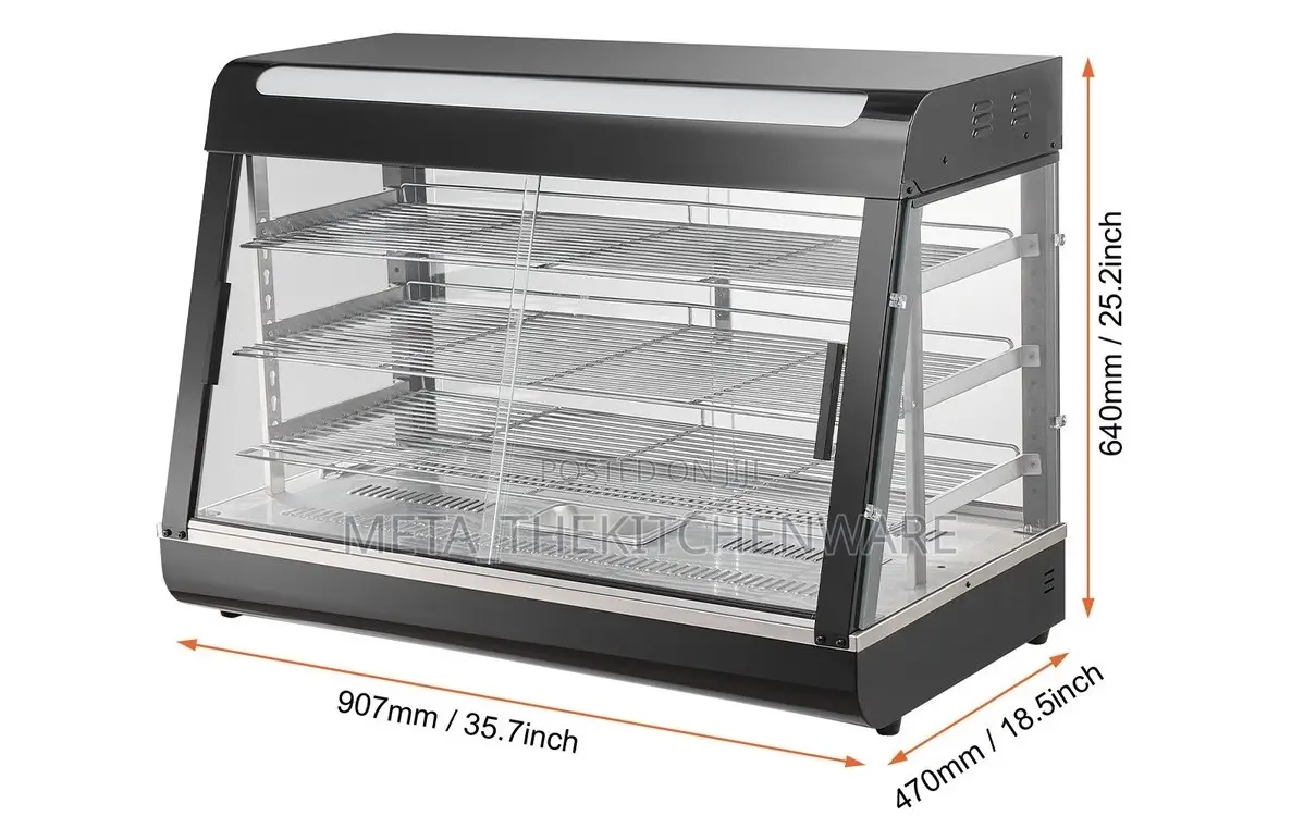 Electric Food Warmer Display Showcase Hw602