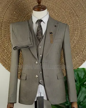 Suti Za Kiume (Gray and Black)