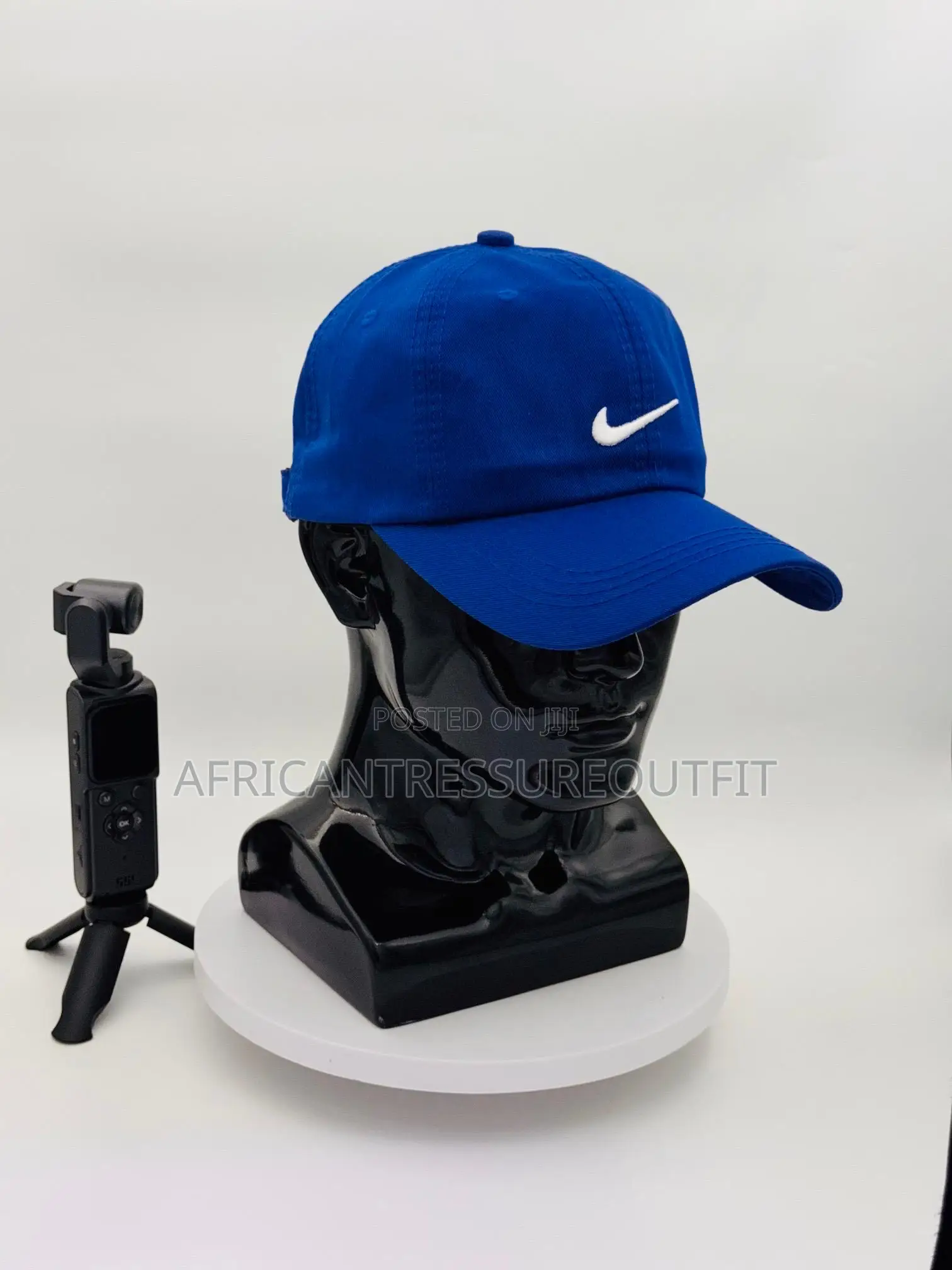Nike Dri-Fit Caps Feature White Swoosh Logo