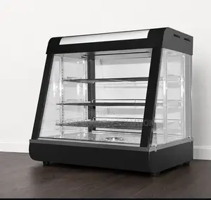 Electric Food Warmer Display Showcase 3-tier